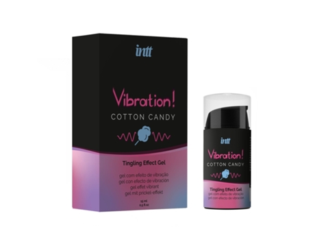 INTT - Gel Vibrador Algodón de Azúcar - 15 ml