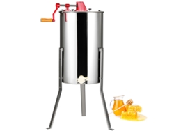 Succebuy Extractor De Miel Manual, Equipo De Apicultura, 3 Marcos, Acero Inoxidable