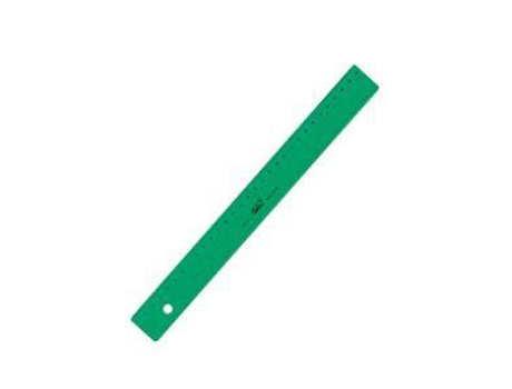 Pack 20 Reglas 30Cm Metacrilato Verde Safta