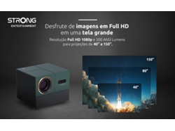 Laser TV STRONG Mira 1 (40'' - 150'' - Full HD)