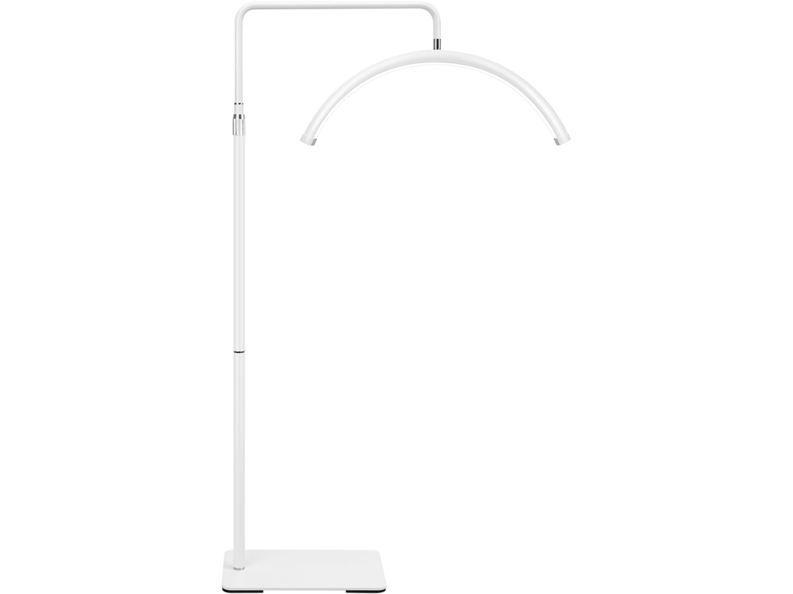 Lámpara LED de pie en forma de U, blanca (botón de control remoto) Sfushos (Europa, 36 W)