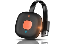 Adaptador De Vídeo Hdmi Sem Fio Adaptador De Espelhamento De Tela Adaptador Hdmi Wi-fi Preto