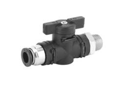 Conector Rápido Para Válvula Manual Neumática Con Rosca Macho Bspp De 8 Mm Bc8-02