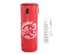 Saco De Boxeo Vacía Con 3 Fundas De Tela Oxford Gruesa Para Entrenamiento De Golpes, 80 Cm.