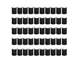 50 esponjas suaves y flexibles para dedos, ideales para pintar, sellar y pintar en salones de uñas y hogares afroamericanos.
