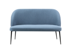 Sofá de 2 plazas BELIANI Osby de Poliéster Azul 130x49x85