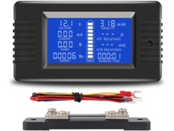 Pzem015 Monitor De Batería De Coche Digital De Cc 0-200v, Corriente Y Voltaje, 50a, Derivación, 12v, 24v, 48v