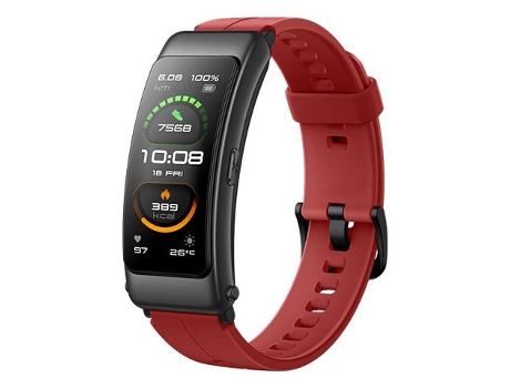 Huawei Talkband B6 Amoled Activity Tracker 3.89 Cm 1.53'' Ip57 Rojo