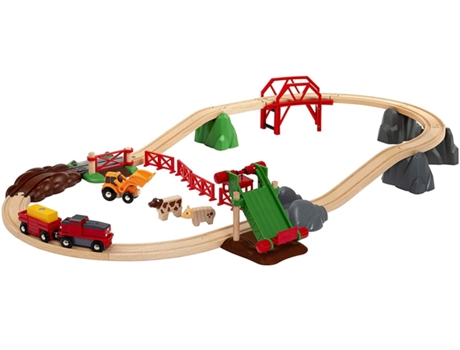 Jogo de Mesa BRIO Animal Farm Set (2 Anos)