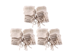 90 Pack Natural Sisal Soap Bag Exfoliating Soap Saver Pouch Holder
