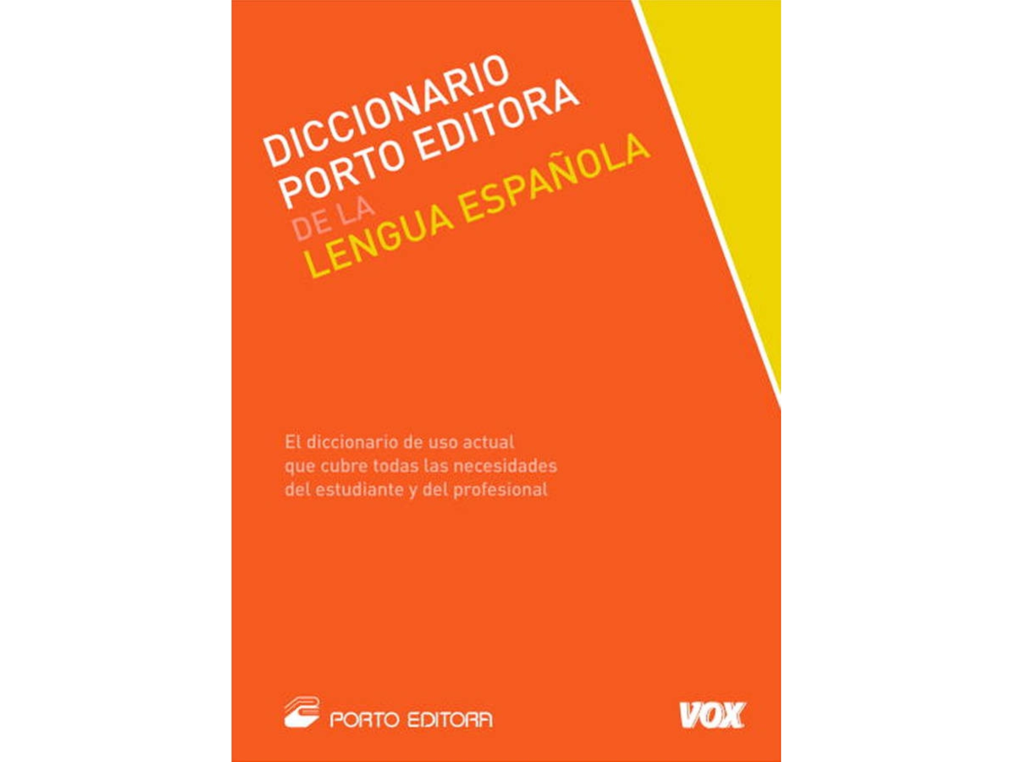Libro Diccionario Porto Editora De La Lengua Española (Portugués)