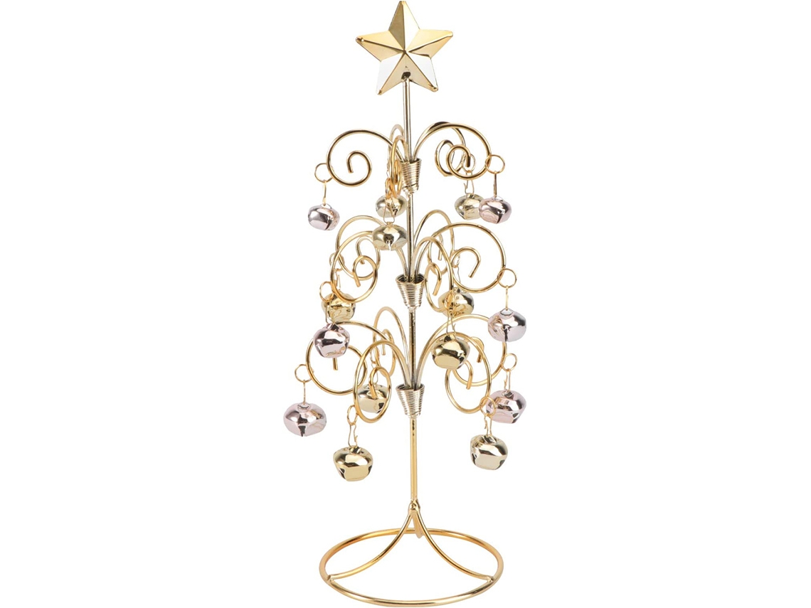 Árbol de Navidad de Metal, Decoración Elegante y Sofisticada RNEMITERY