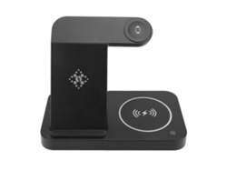 Estación De Carga Inalámbrica Plegable 4 En 1 Para Teléfono, Reloj, Auriculares Y Múltiples Dispositivos