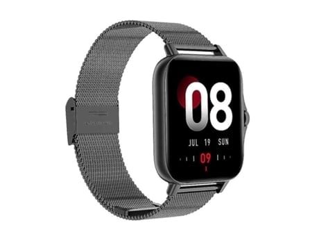 Reloj inteligente con pantalla táctil completa y llamada Bluetooth, seguimiento de actividad física, detección de frecuencia cardíaca AUJEZON