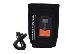 Calientabiberones Portátil Usb Con Control De Temperatura Lcd Inteligente Para Viajes Y Hogar.