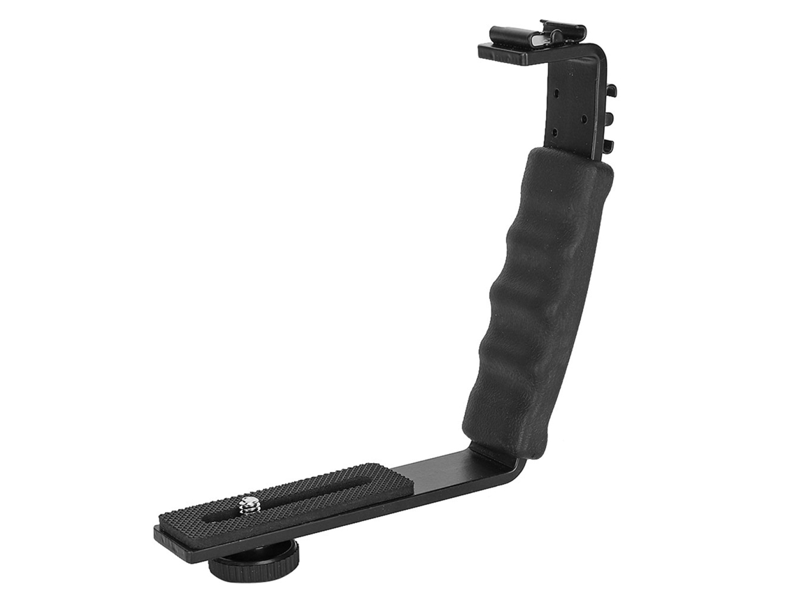 2026-soporte Para Flash De Cámara Con Zapata Caliente, Soporte Dual Para Flash L, Bracket De Zapata De Flash