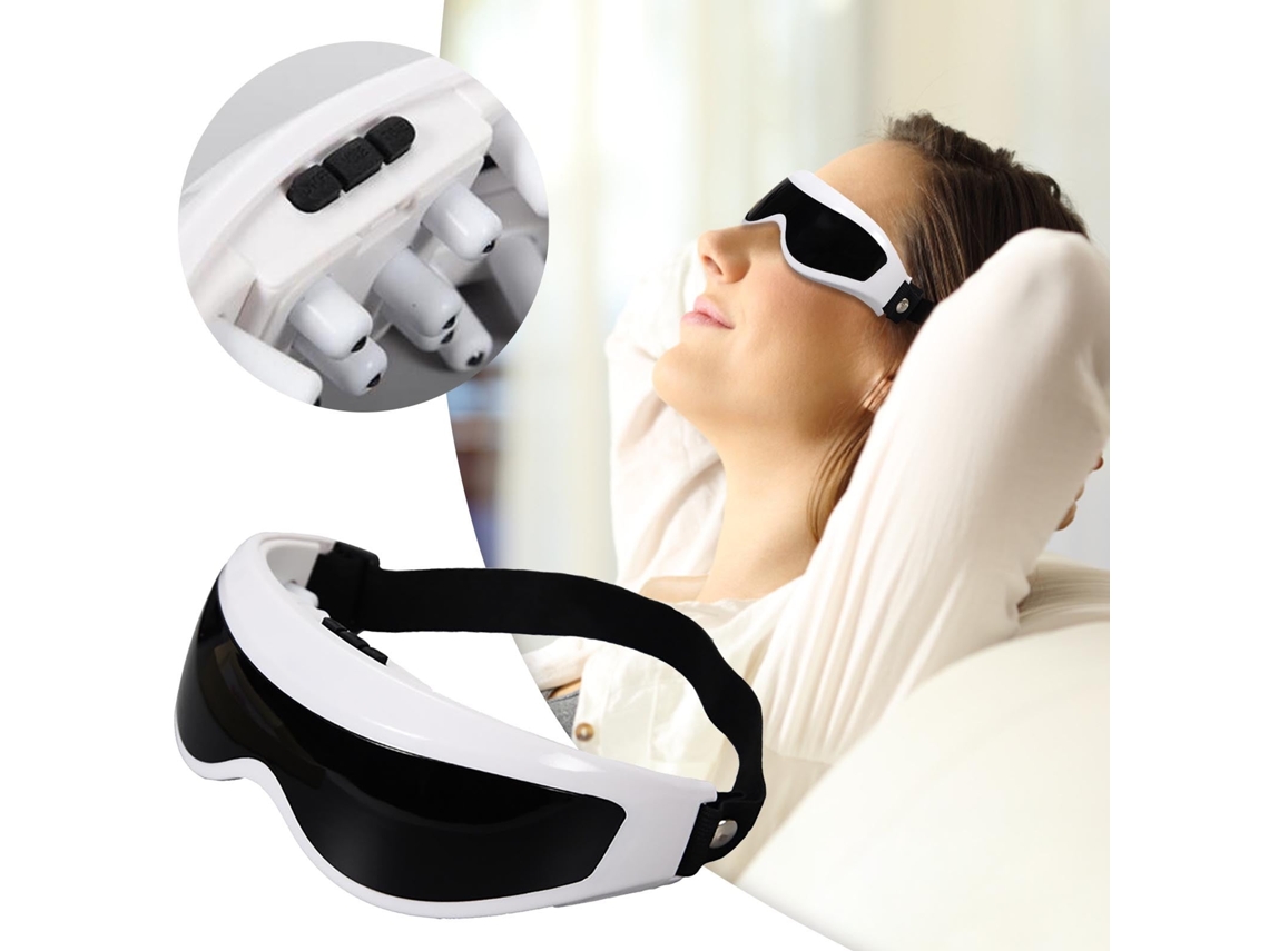 Máquina De Masaje Ocular Con Vibración, Ideal Para Aliviar El Cansancio Y Relajación