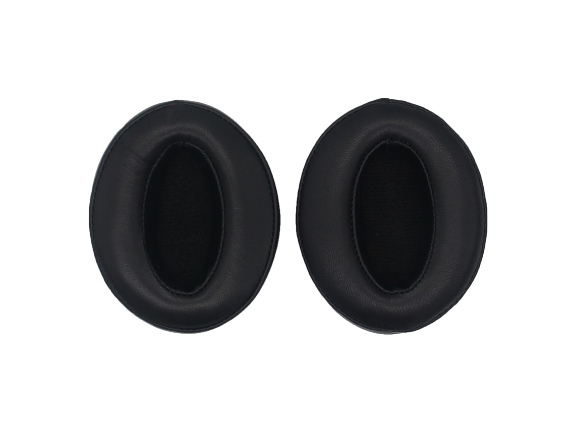 Almohadillas de espuma suave de piel de cordero negra para auriculares Sennheiser HD4.40BT