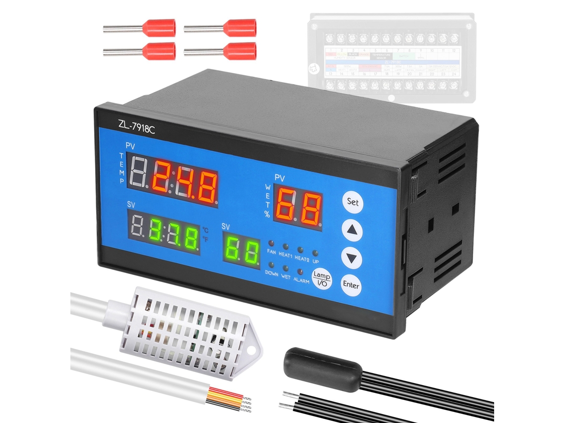 Controlador Automático Inteligente Para Incubadora De Huevos Con Control De Temperatura Y Humedad.
