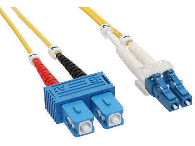 Cable de Fibra Óptica INLINE (15 m - Amarillo)
