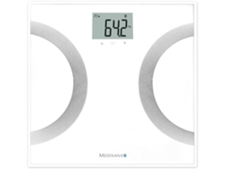 Báscula digital medisana BS 445 connect, vidrio templado, conectividad Bluetooth