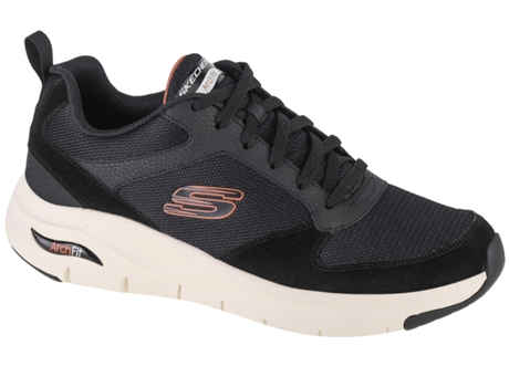 Zapatillas SKECHERS Arch Fit - Servitica 232101-BLK Hombre (44 - Negro)
