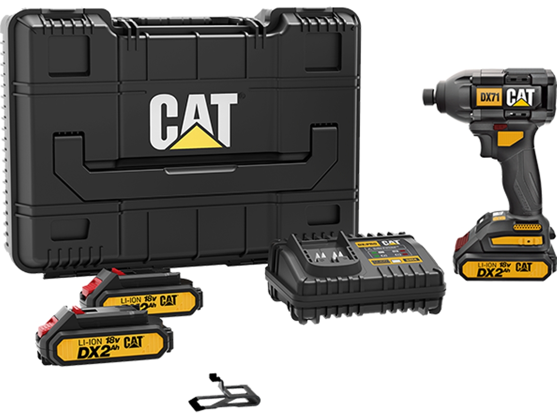 Atornillador de impacto 215N.m 18V CATERPILLAR POWER TOOLS (DX71)