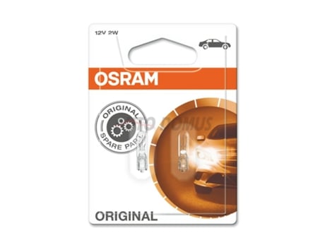 Kit 2 Lámparas W2x4.6D 12V2W Original Line® OSRAM