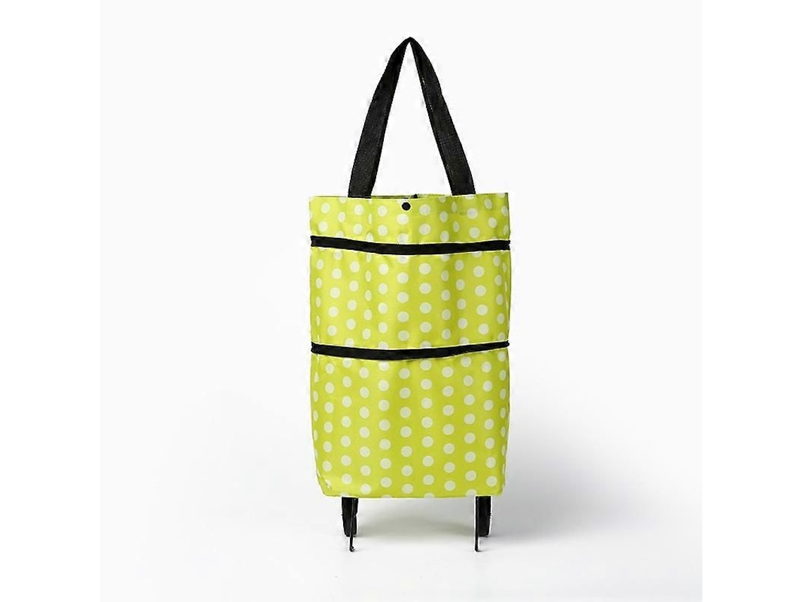 Carrito de compras plegable 2 en 1 GOKOCO en tela Oxford.
