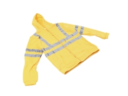 Camisa De Seguridad De Alta Visibilidad Para Hombre Con Franjas Reflectantes Y Capucha, Amarilla, Xxl