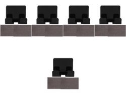 Juego De 5 Soportes Adhesivos De Pared Para Smartphones En La Sala De Estar, La Cocina O La Oficina.