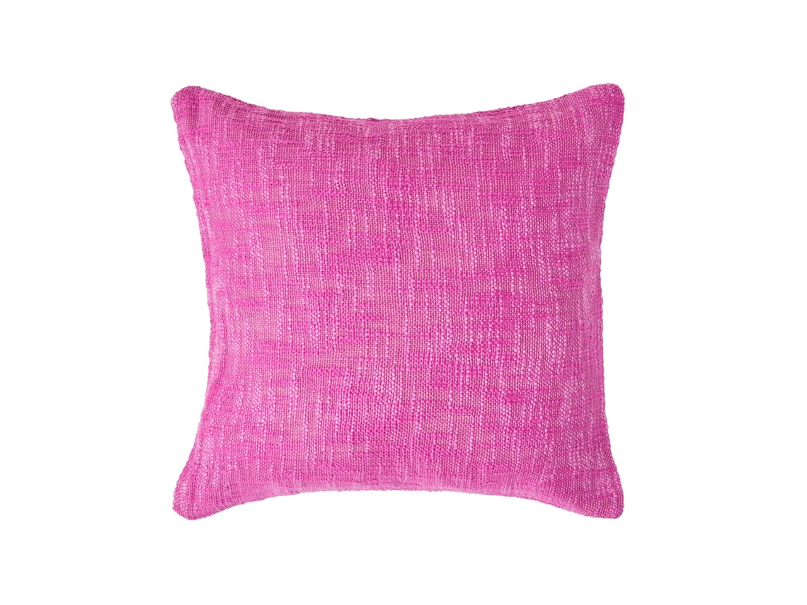 Homescapes Nirvana Cotton Pink Cushion Cover 60x60 Cm