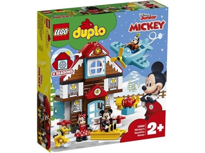 LEGO Duplo: Casa de vacaciones de Mickey - 10889 (Edad Mínima: 2 - 57 Piezas)