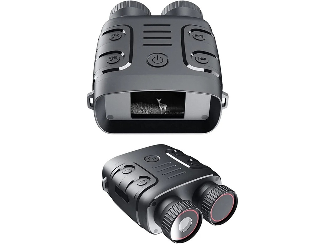 Binoculares de visión nocturna con infrarrojos de 1080p y zoom digital de 5x para caza, acampada, viajes y vigilancia. Bestvite