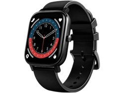 Reloj inteligente P12 con Bluetooth, llamadas, reproducción de música, IP67, resistente al agua, memoria 4G, MT2, compatible con iOS y Android, Yizhood (negro)