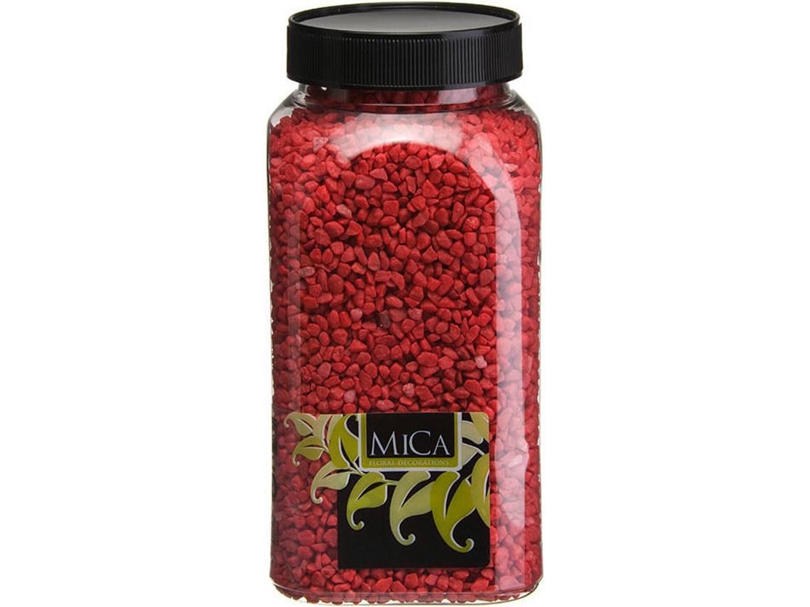 Decorativo Rojo Granulado MICA DECORATIONS 2-3Mm 650Ml