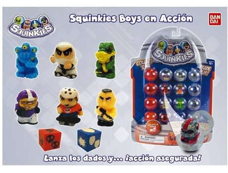 MuÁÂÁÂÁÂÁ±eca BANDAI Squinkies Boys Accion (Unidad) (Edad MÁÂÁÂÁÂÁ nima: 4 AÁÂÁÂÁÂÁ±os)