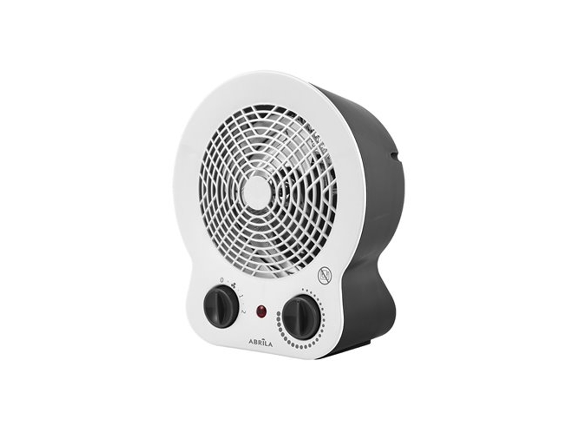 Termoventilador Eléctrico Cremona Blanco/negro 2000w 2 Potencias 3 Funciones Termostato (26,5x22,5x13cm)