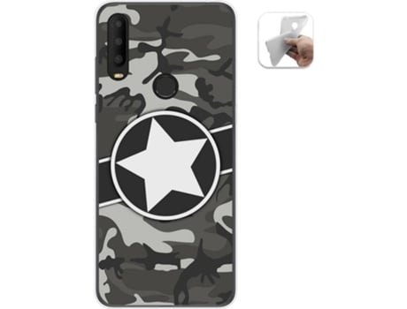 Carcasa Alcatel 3X 2020 TUMUNDOSMARTPHONE Camuflaje 02 Multicolor
