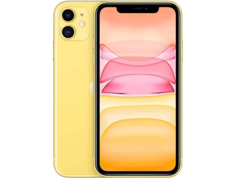iPhone 11 APPLE (Reacondicionado Señales de Uso - 128 GB - Amarillo)
