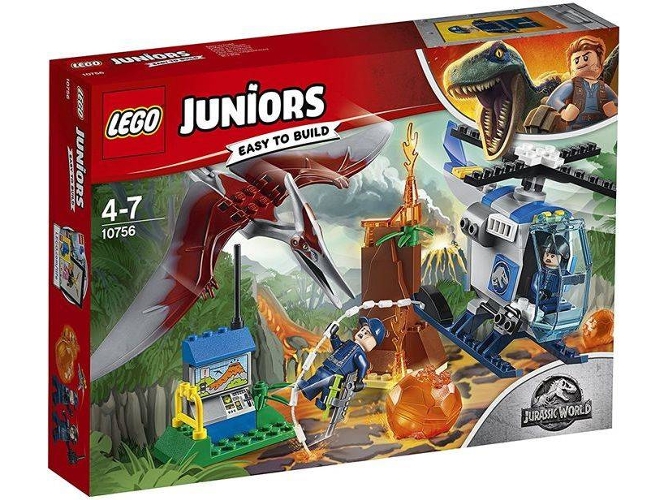 LEGO Juniors: Escape del pteranodonte - 10756 (Edad Mínima: 4 - 84 Piezas)