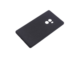 Cubierta Suave De Silicona Tpu (ultrafina, Antiimpacto) Para Teléfono Xiaomi Mix. Cubierta Posterior Mate De Arenisca Negra.