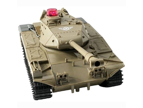 Ametralladora Del Vehículo Del Coche Eléctrico de 3Km - H, Teledirigida, Juguete Al Aire Libre Del Tanque Ejercito Verde