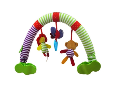 Precioso Asiento de Cuna Para Bebé, Cuna Para Colgar, Sonajero de Felpa Suave, Timbre de Timbre F
