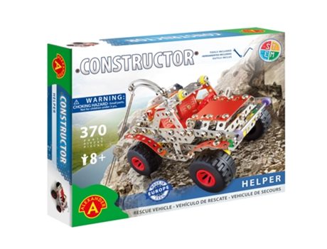 Puzzle ALEXANDER TOYS (Plástico - Rojo - 30,5 x 24,2 x 5,3 cm)
