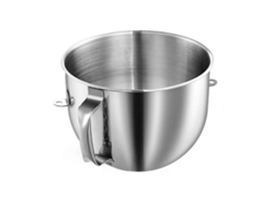 Tazón mezclador de acero inoxidable de 7 cuartos para KitchenAid, compatible con KitchenAid. Nostalgia88