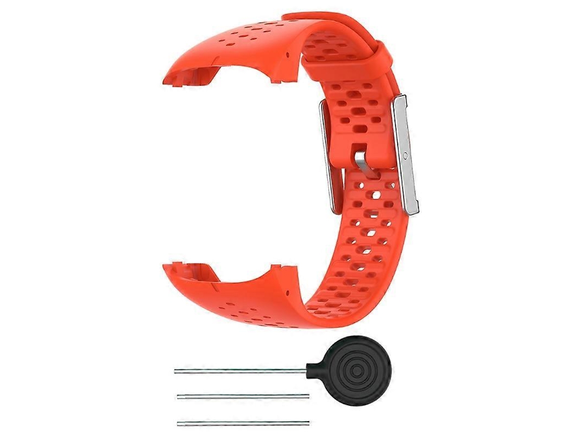 Correa de silicona para reloj inteligente Polar M400 M430, transpirable y cómoda, repuesto para bicicleta eléctrica.