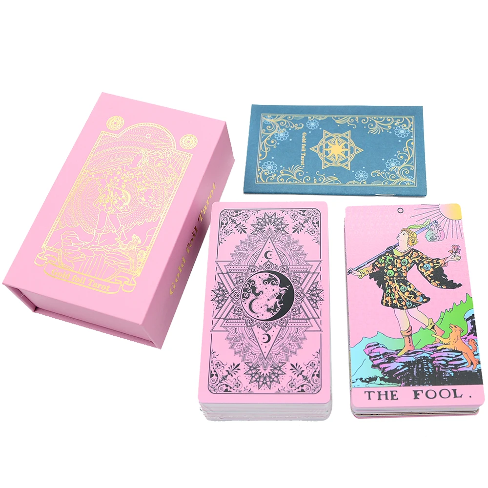 Cartas Del Tarot, Juegos De Cartas, Cartas De Adivinación, Coleccionables, Impermeables Y Resistentes Al Desgaste.