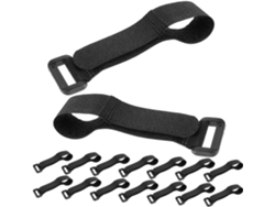 24 Piezas Tiras Reutilizables Para Cables De Nylon Ajustables Y Duraderas Organizador De Cables Para