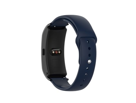 Correa de reloj inteligente para Garmin Vivomove 3s/4s de silicona con hebilla inversa de 18 mm, Talla: tamaño grande (azul marino)